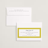 "Mille-feuille" - Save the Dates in Citron by Blustery August - FREE Recipient Addressing