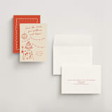 "Party On!" - Save the Dates in Sangria Spark by Zove Ahhh - Assembled