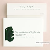 "Palm" - Save the Dates in Leaf by Kaydi Bishop - FREE Recipient Addressing