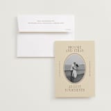 "Ethan" - Save the Dates in Buttercream by Angela Garrick - Save the Date with Envelope