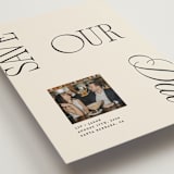 "True Romance" - Save the Dates in Buttercream by Olivia Goree - Detail