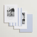 "Marenza" - Save the Dates in Bluebell by Jessica Williams - Back of Card Options