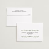 "Monogramed Arch" - Save the Dates in Mojito by Susan Moyal - FREE Recipient Addressing