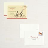 "Journey Together" - Save the Dates in Buttercream by Letter19Design - Assembled