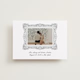 "Sketched Frame" - Save the Dates in Diamond by Jenna Holcomb - Front