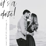 "A Date" - Save the Dates in Ink by lulu and isabelle - Detail