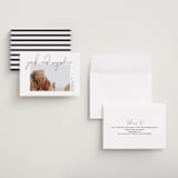 "Offbeat" - Save the Dates in Noir by Kimberly FitzSimons - Assembled