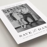 "Classic Charm" - Save the Dates in Midnight by Stacey Meacham - Detail