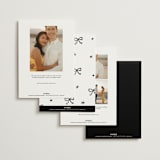 "quirky fun" - Save the Dates in Ink by Cass Loh - Back of Card Options