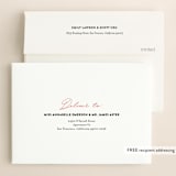 "Pure love" - Save the Dates in Blush by Jana Volfova - FREE Recipient Addressing
