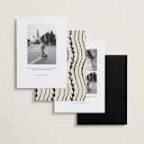 "Inkwoven" - Save the Dates in Pearl by Jelena Vuletic - Back of Card Options