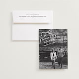 "Inkwoven" - Save the Dates in Pearl by Jelena Vuletic - Save the Date with Envelope