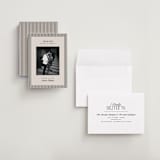 "Linea" - Save the Dates in Noir by Pixel and Hank - Assembled