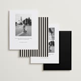 "Lovers" - Save the Dates in Buttercream by Pixel and Hank - Back of Card Options