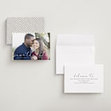 "Etched in love" - Save the Dates in Cloud by Stacey Meacham - Assembled