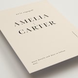 "Booked" - Save the Dates in Ink by Mere Paper - Detail