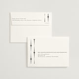 "Booked" - Save the Dates in Ink by Mere Paper - FREE Recipient Addressing