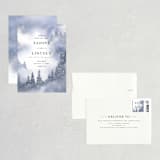 "Misty trees" - Save the Dates in Celestial by Stacey Meacham - Assembled