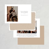 "Framed Corner" - Save the Dates in Ink by ASQ Studio - Back of Card Options