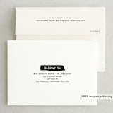 "Framed Corner" - Save the Dates in Ink by ASQ Studio - FREE Recipient Addressing