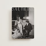 "classic timeless" - Save the Dates in Snow by Maja Cunningham - Front