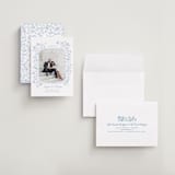 "Framed Florals" - Save the Dates in Sky by Robert and Stella - Assembled