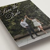 "Enamored" - Save the Dates in Pearl by Pixel and Hank - Detail