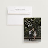 "Enamored" - Save the Dates in Pearl by Pixel and Hank - Save the Date with Envelope