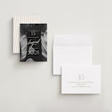 "The Date is Set" - Save the Dates in Ivory by Oscar and Emma - Karly Depew - Assembled