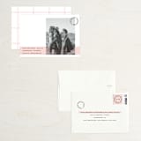 "Sealed with a Kiss" - Save the Dates in Blush by Hudson meet Rose - Assembled