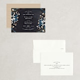 "Enchanting Plum" - Save the Dates in Navy by Phrosné Barwood - Assembled