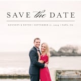 "Classic Save the Date" - Save the Dates in Platinum by Laura Bercovich - Detail