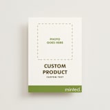 "Portrait" - Save the Dates in Charcoal by Minted - Front