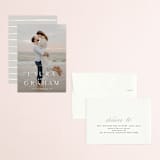 "Romantic_Script" - Save the Dates in Snow by Marina Onoprienko - Assembled