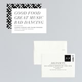 "Bad Dancing" - Save the Dates in Dove by Amy Payne - Assembled