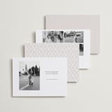 "Elegant Trio" - Save the Dates in Sand by Nicole Walsh - Back of Card Options