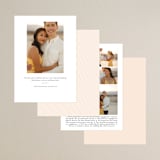 "Swoon" - Save the Dates in Vanilla by Lea Delaveris - Back of Card Options