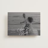 "Vintage Romance" - Save the Dates in Ivory by Paper Raven Co. - Front