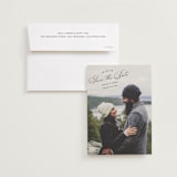 "Stamp" - Save the Dates in Smoke by Morgan Kendall - Save the Date with Envelope