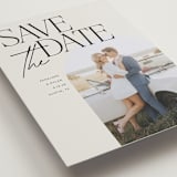 "Penelope" - Save the Dates in Ecru by Morgan Kendall - Detail