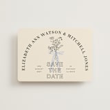 "Sealed" - Save the Dates in Daisy by Baumbirdy - Front