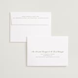 "watercolor flowers crest" - Save the Dates in Moss by Cass Loh - FREE Recipient Addressing