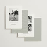 "kouignette" - Save the Dates in Juniper by chocomocacino - Back of Card Options
