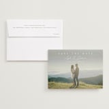 "Aloft" - Save the Dates in Lace by Kaydi Bishop - Save the Date with Envelope