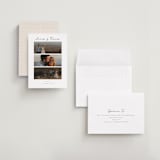 "Soulmates" - Save the Dates in Linen by Jen Tips - Assembled