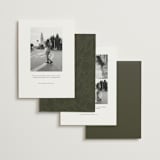 "poetique" - Save the Dates in Autumn by Kate Ahn - Back of Card Options