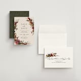 "poetique" - Save the Dates in Autumn by Kate Ahn - Assembled