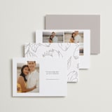 "Simple Elegance" - Save the Dates in Pearl by Jessica Corliss - Back of Card Options