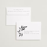 "Glacier" - Save the Dates in Ink by Wildfield Paper Co - FREE Recipient Addressing