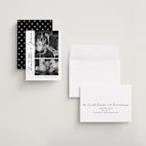 "ink pen" - Save the Dates in Onyx by Sarah Curry - Assembled